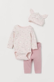 Bộ 3 chi tiết cho bé size 6-9m