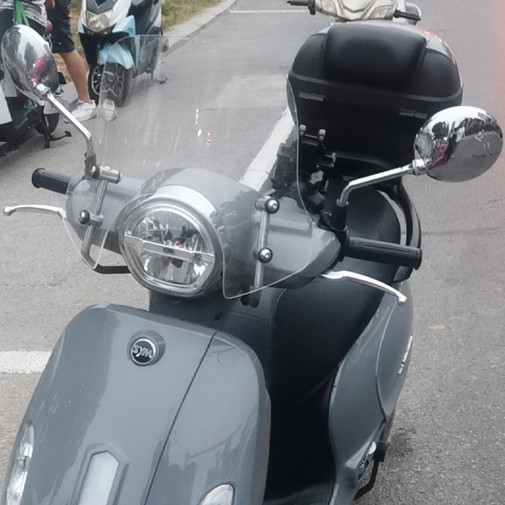 Gương Chiếu Hậu Thân Ngắn Bằng Chrome Cho Xe Máy Vespa Sprint Primavera 150 GTS300