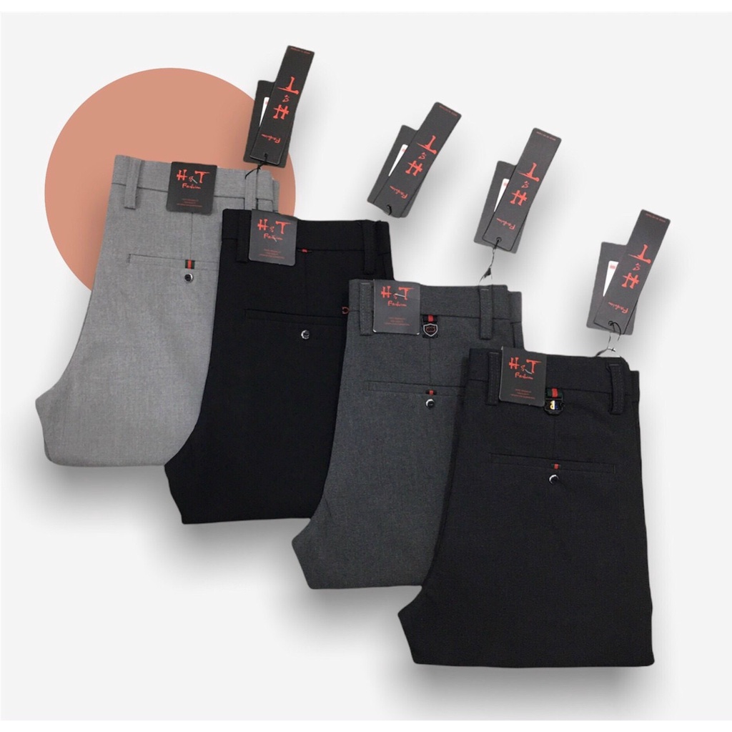 Quần tây nam ống côn dáng body vải co giãn cao cấp công sở đi học đi tiệc đi chơi [ CÓ SIZE ĐẠI ]