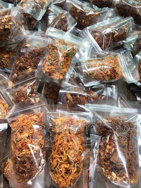 Khô heo bơ đen cháy tỏi (nửa ký - xưởng nhà làm ) | BigBuy360 - bigbuy360.vn