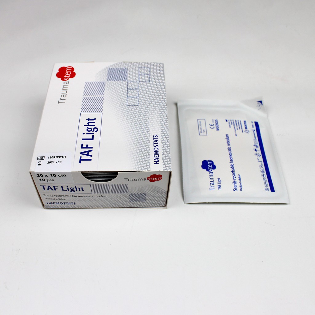 Vật liệu cầm máu tự tiêu Cellulose – TAF LIGHT - BIOSTER