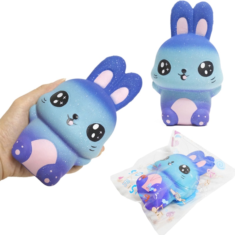 (MỚI) Đồ chơi xốp squishy giảm stress hình thỏ con dễ thương cho bé