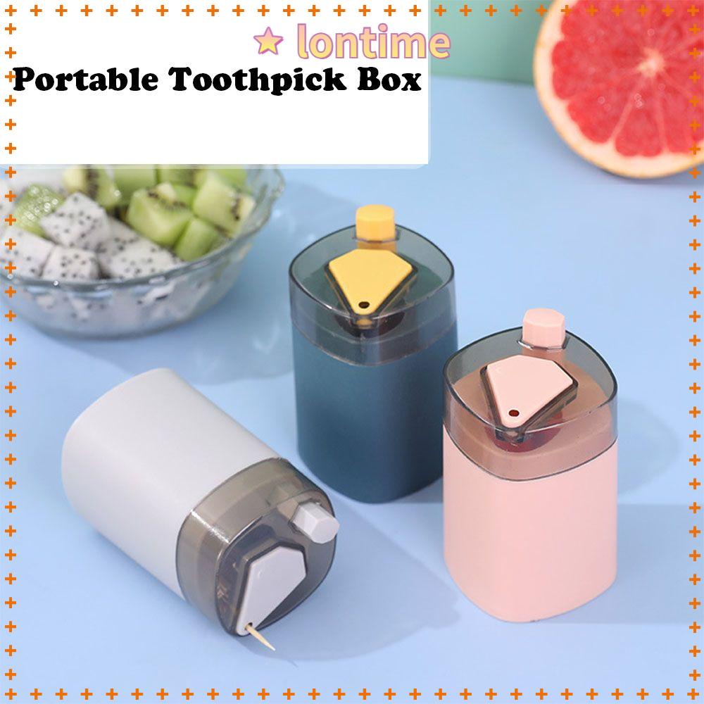 Hộp đựng tăm xỉa răng dạng nhấn thiết kế tiện dụng