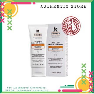 Kem chống nắng kiehl’s ultra light daily uv defense spf 50 pa++++ anti-pollution 30ml