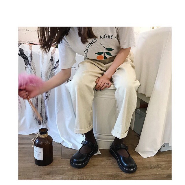 [ORDER] Giày da dán quai ulzzang Hàn Quốc | BigBuy360 - bigbuy360.vn