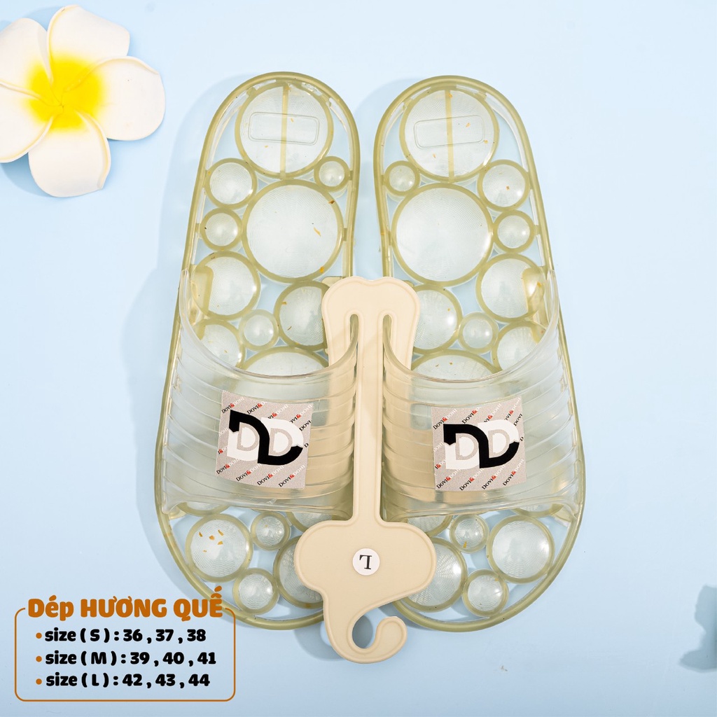 Dép Nhà Tắm Hương Quế Cao Cấp Full Size Cho Cả Gia Đình