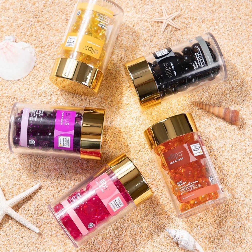 Serum Dưỡng Tóc Ellips Hair Vitamin  Giúp Tóc Phục Hồi, Nuôi Dưỡng Óng Mượt, Giữ Màu Tóc Nhuộm, Tóc Khỏe