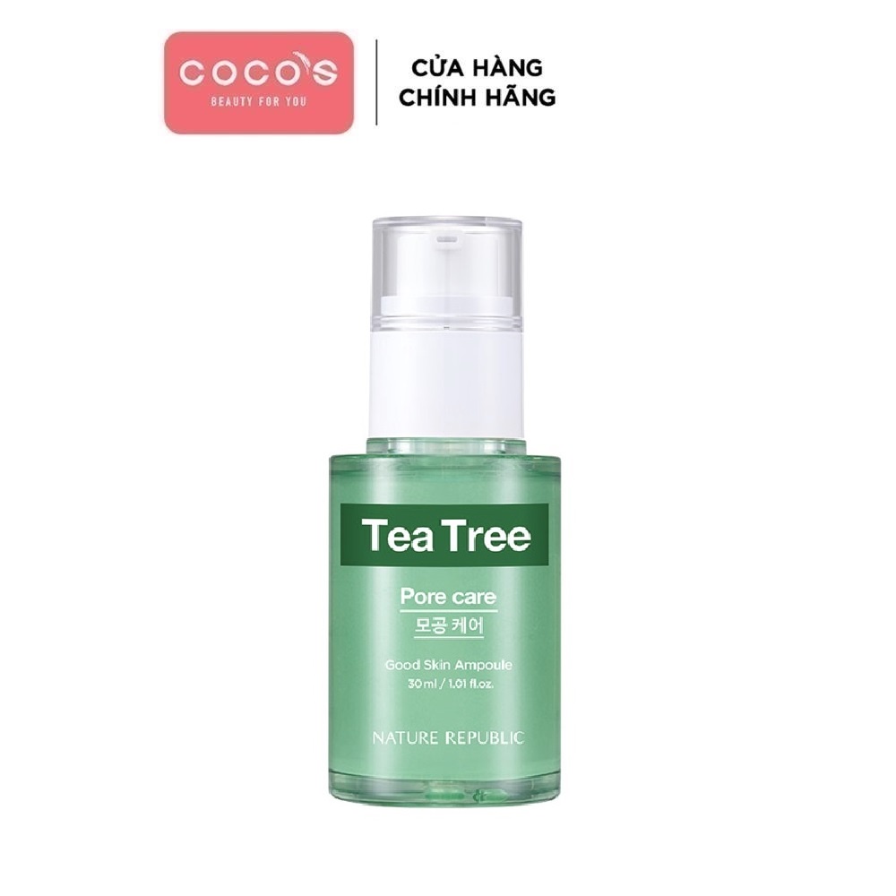 Tinh chất ngăn ngừa mụn Nature Republic Good Skin Tea Tree Ampoule 30ml