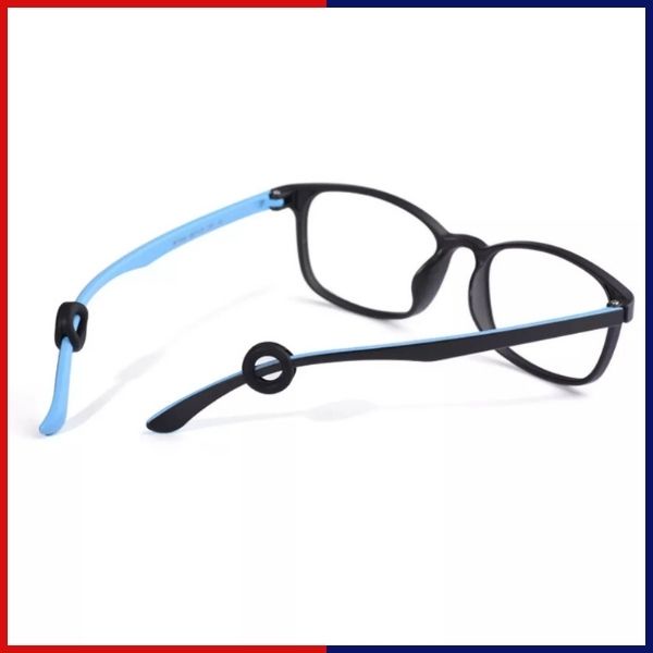 Bộ cài tai silicone tròn chống rơi kính, thất lạc, tuột kính