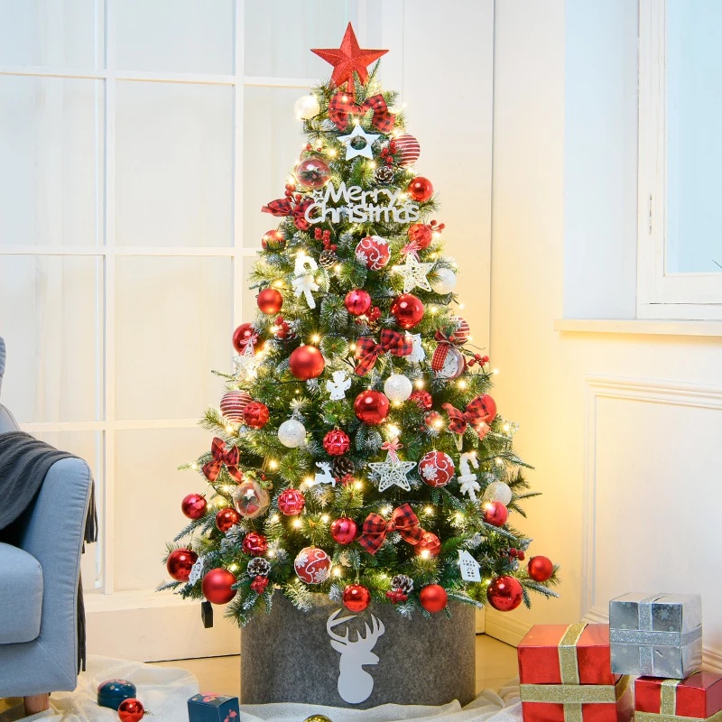 Set 24 Quả Châu Nhựa 3CM Mạ Điện Treo Cây Thông Trang Trí Giáng Sinh