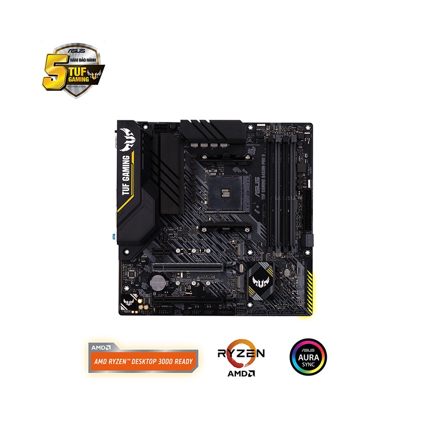 Mainboard ASUS TUF GAMING B450M-PRO II ( AMD B450, AM4, M-ATX, 4 khe RAM)