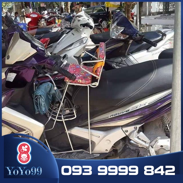 YOYO SHOP|  Ghế ngồi xe máy cho bé xe Nouvo , Hayate có tựa