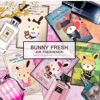 (Sẵn 33 Mùi) Túi Thơm Làm Mát Không Khí Thỏ Bunny Fresh Thái Lan