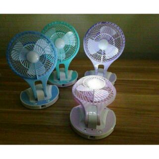 Quạt tích điện 2in 1 mini fan