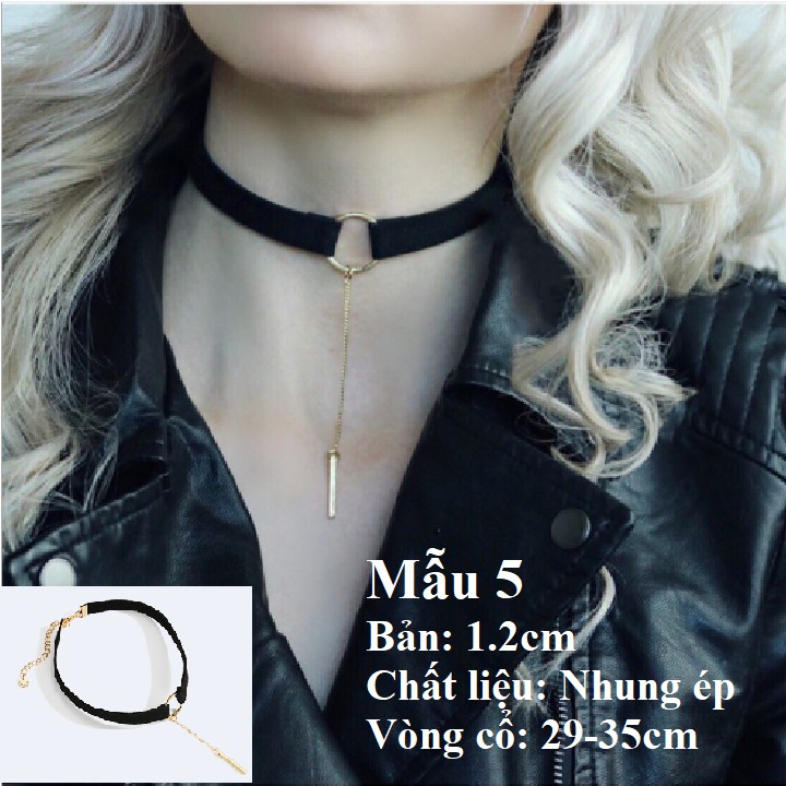 10 mẫu Chocker da - Vòng cổ hot trend 2019