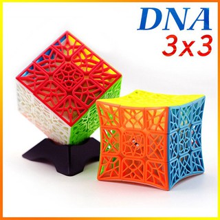 Đồ chơi phát triển khả năng giải đố rubik biến thể qiyi dna 3x3-tặng kèm đế
