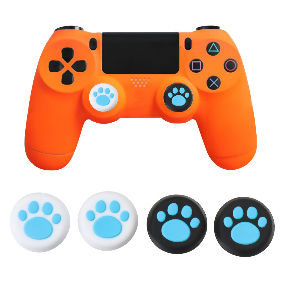 Magic 4 Nắp Silicon Mềm Thay Thế Cho Tay Cầm Chơi Game Nhiều Màu Sắc