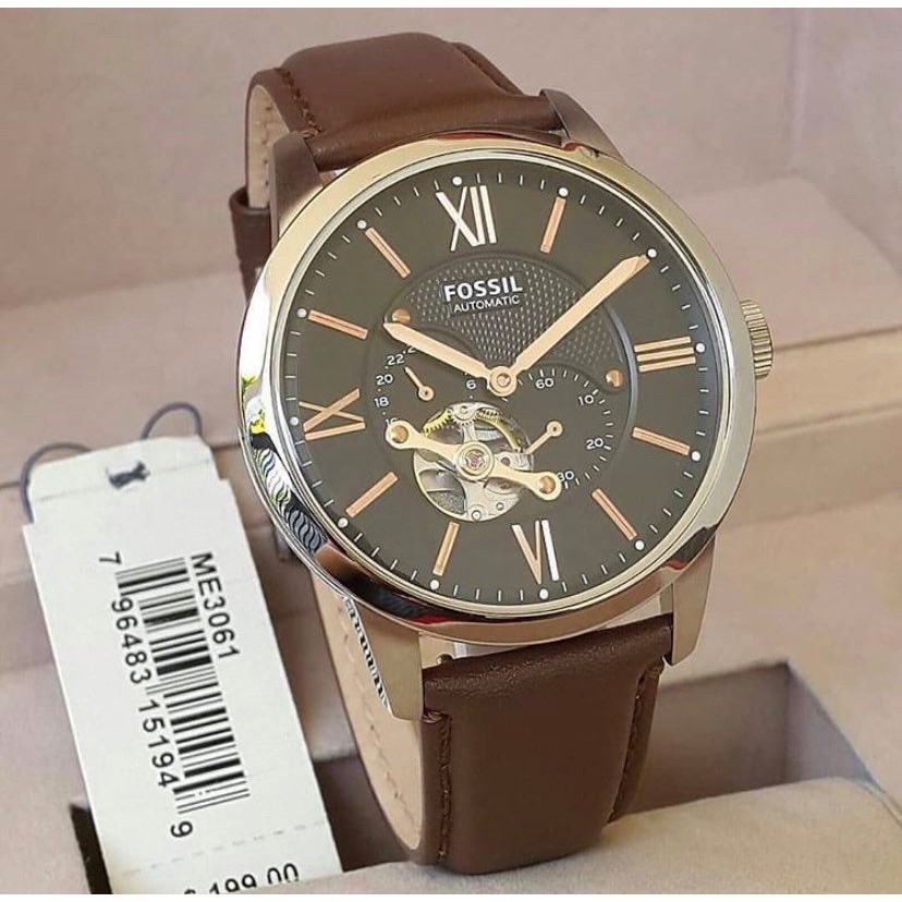 Đồng hồ nam máy cơ Fossil ME3061 lộ tim