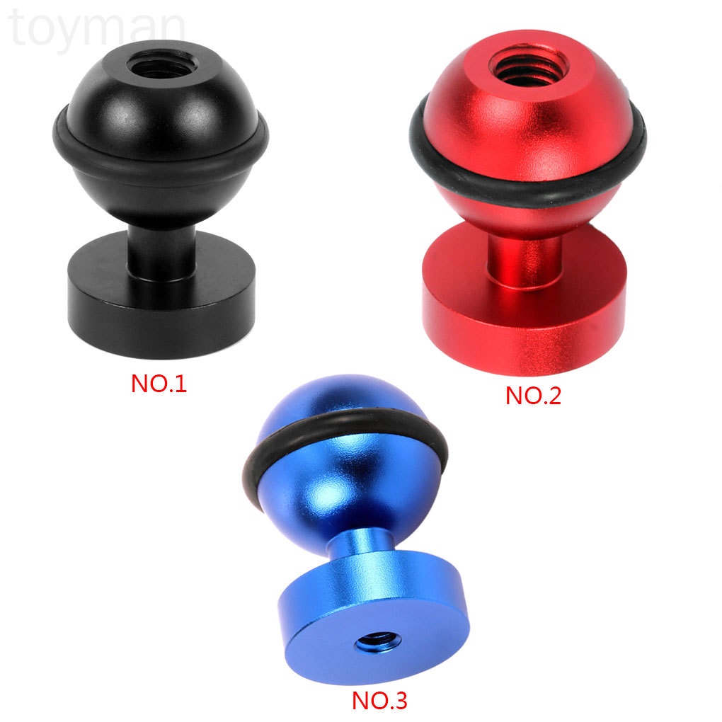 Đầu Chuyển Đổi Đầu Bi Vít 1 / 4 Inch Bằng Hợp Kim Nhôm Thay Thế Cho Máy Ảnh Hành Động Gopro Toyman