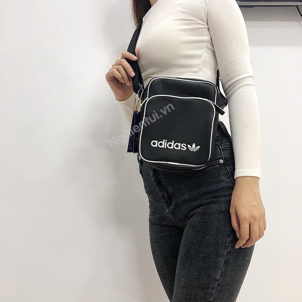 💥 [NGHIỆN TÚI GIÁ GỐC + VIDEO THẬT] Túi đeo chéo / Túi bao tử Originals Adidas Mini Vintage Bag - DH1006 / HÀNG CÓ SẴN