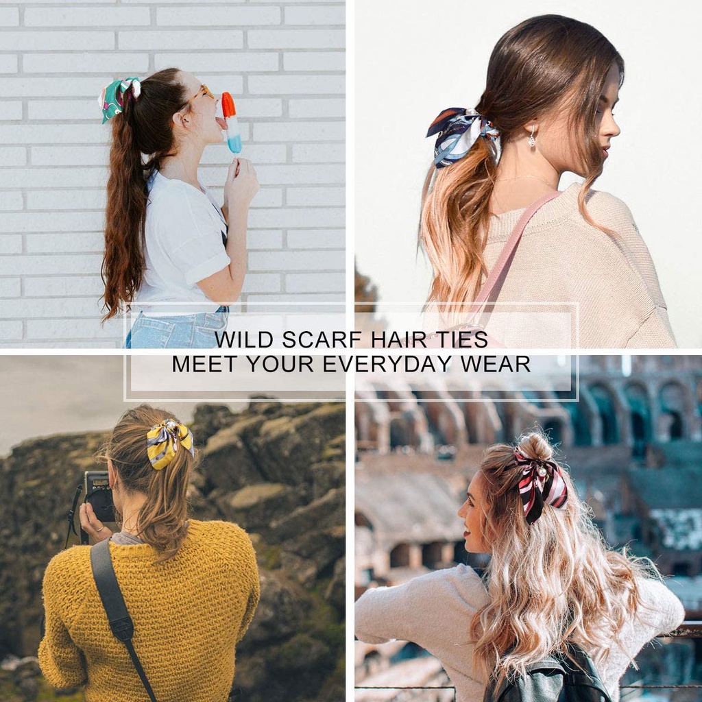 Dây Buộc Tóc Co Dãn Thời Trang Cho Nữ