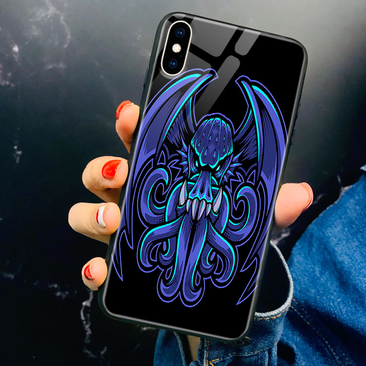 Ốp Lưng Kính Cường Lực In Hình Illustrator CITYSHOP68 Cho Iphone 12 11 Pro Max Xs Max Xr X 6 6S 7 8 Plus