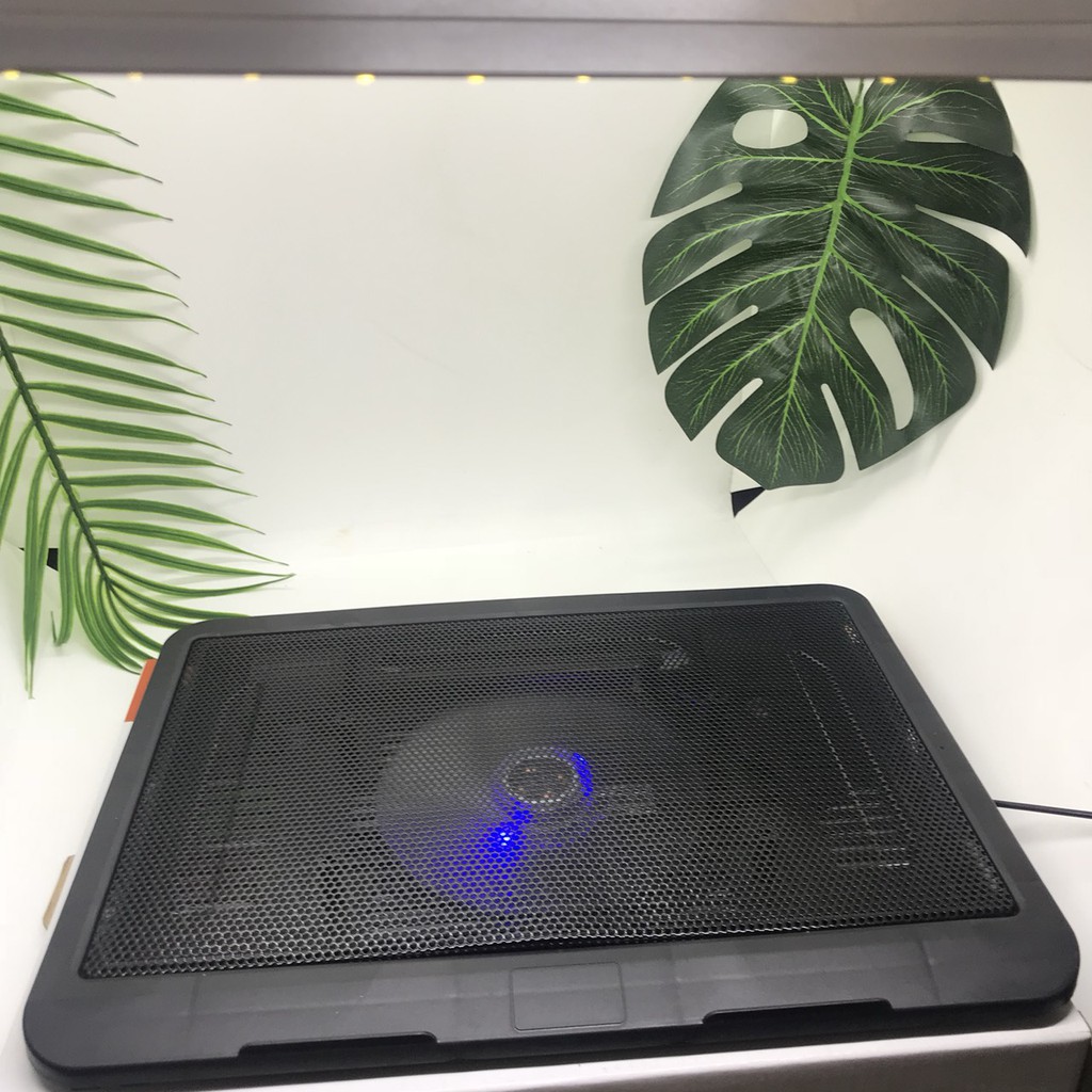 Quạt Tản nhiệt Lattop V19, N19, Đế tản nhiệt Lattop 1 fan làm mát cực nhanh