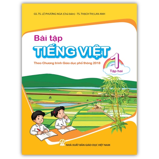 Sách - Combo 2 cuốn Bài tập Tiếng Việt 1 (Theo Chương trình Giáo dục phổ thông 2018)