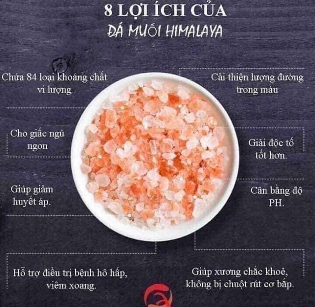 Muối hồng himalaya Qaisar cân bằng âm dương thực phẩm | Thế Giới Skin Care