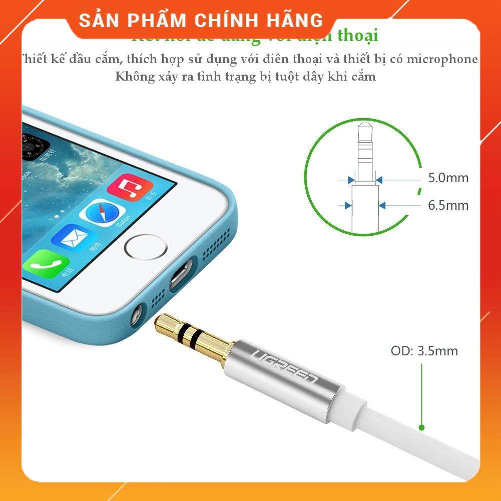 Dây Audio 3.5mm đực chia 2 cổng 3.5mm cái (2 tai nghe) đầu nhôm dài 20cm dailyphukien