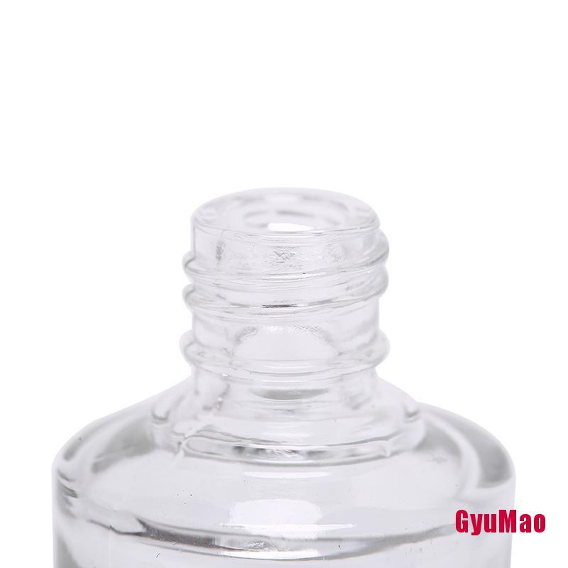 1 Lọ Thủy Tinh Rỗng Kèm Cọ Vẽ Móng Tay 10/15ml