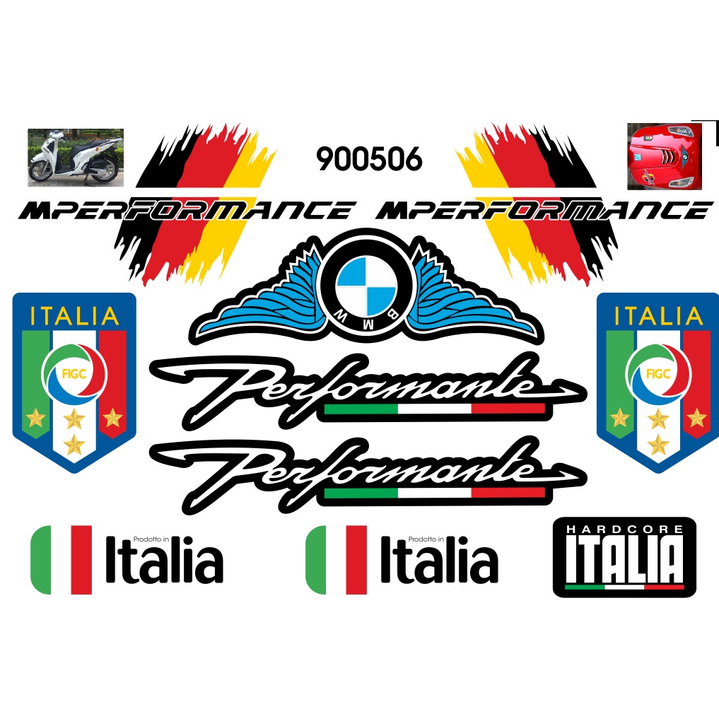 Tem rời Wave 50 - 100 cc Đời 2006-2016 mẫu wave s zin 917466