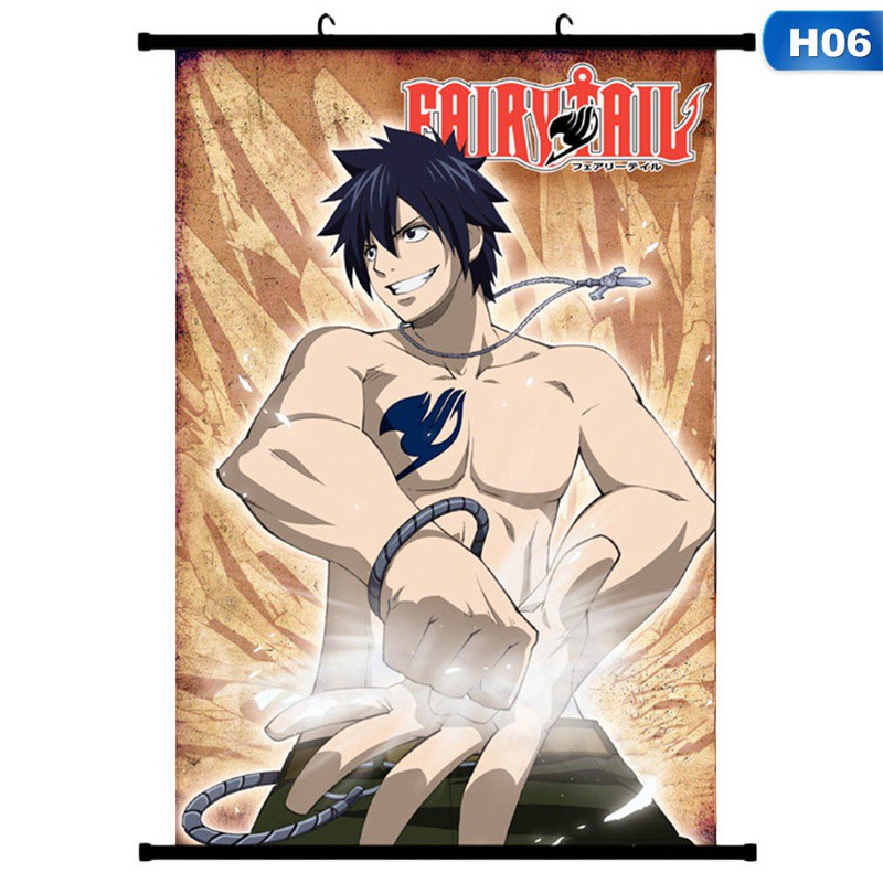 Tranh treo poster hoạt hình anime Nhật Bản Fairy Tail