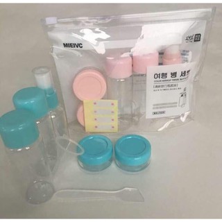 Bộ chiết mỹ phẩm mini tiện lợi khi đi du lịch 6 chi tiết