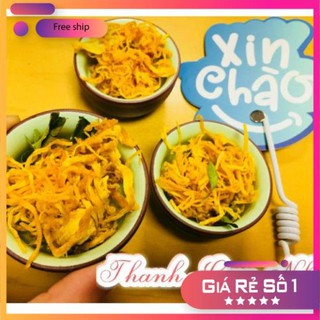 Combo 1 khô gà lá chanh + 1 khô gà cháy tỏi qn