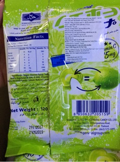 Kẹo chanh muối Thái Lan
