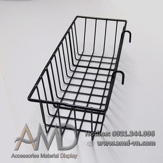 Rổ lưới nhúng nhựa PE cao cấp 09 ( 310x110x90 mm )