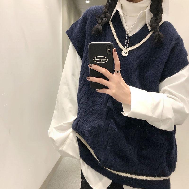 SET GILE VÀ ÁO SƠ MI PHONG CÁCH HÀN QUỐC