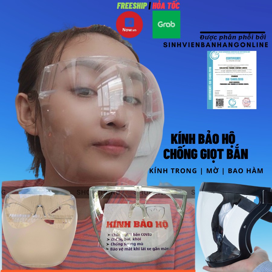 Kính Bảo Hộ Chống Bụi,Khói- Chống Giọt Bắn- Bảo Vệ Mắt Khi Lái Xe- Bảo Hộ Xe Máy- Chống Sương Mù