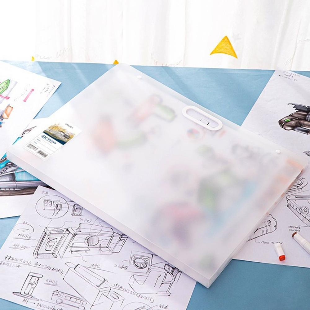 PEWANY Túi Nhựa Đựng Tài Liệu Vẽ Tranh Tiện Dụng