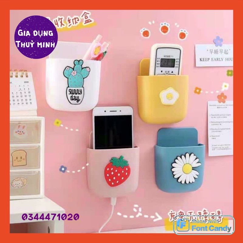 Ống cắm điều khiển, để đồ đa năng có hình siêu dễ thương ( shop giao màu ngẫu nhiên) - có quà tặng