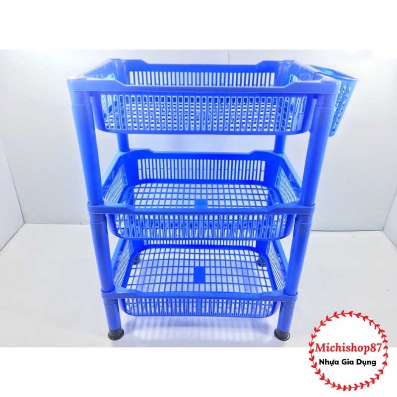 Kệ, Trạn Úp Chén Bát 2,3 Tầng Nhựa Việt Nhật Có Ống Đũa Chắc Chắn - Giá Úp Bát Nhựa Ráo Nước Nhà Bếp