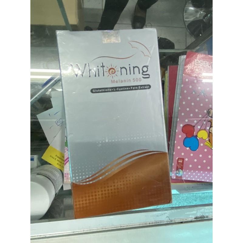 Viên uống trắng da mờ nám WHITENING MELANIN 500 của Nhật