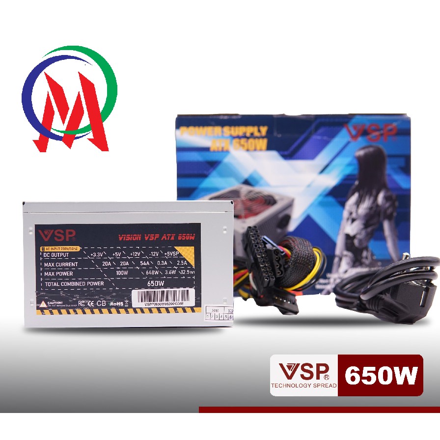 Nguồn máy tính VSP ATX 650W