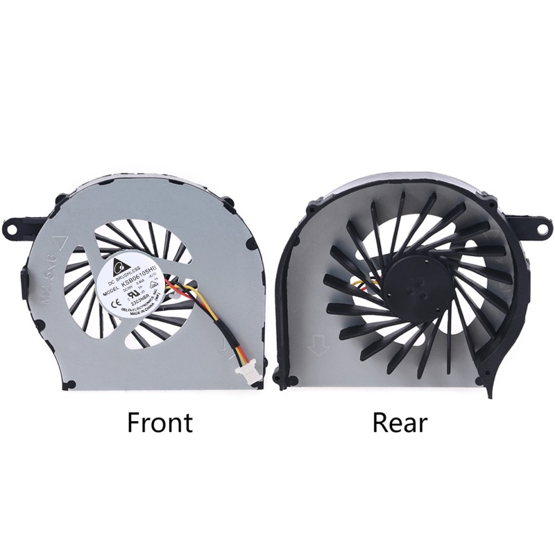 Quạt Tản Nhiệt Cho Laptop Compaq CQ72 G72 CQ62 G62 612355Linh Kiện Điện Tử 3 Pin 001 KSB0505HA-A 9K62 NFB73B05H Ab7505HX-EC3