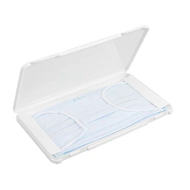 [Hàng mới về] Hộp đựng cất giữ khẩu trang chống bụi bẩn và chống ẩm nhỏ gọn tiện lợi