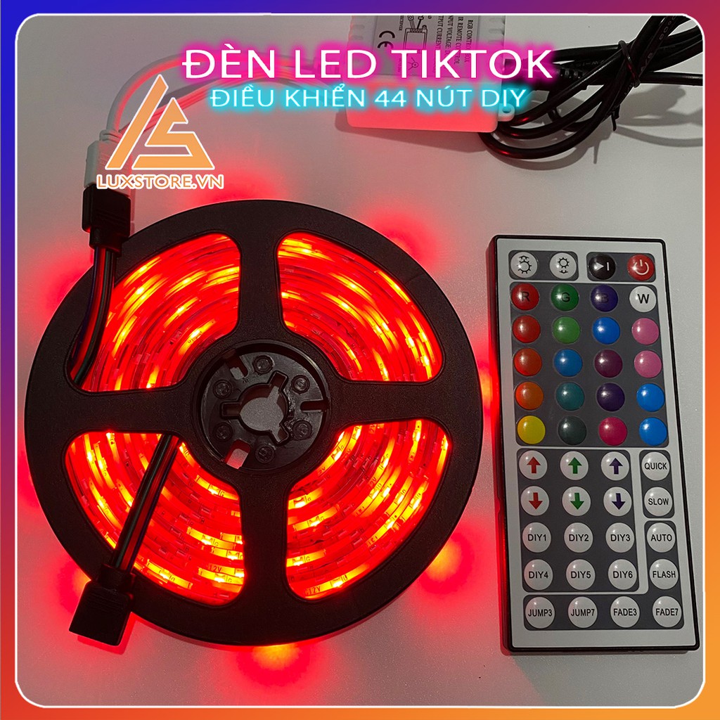 ĐÈN LED TIKTOK CUỘN 5M RGB TRANG TRÍ DECOR | BigBuy360 - bigbuy360.vn