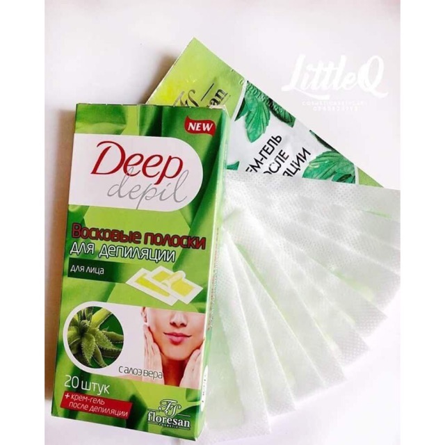 Wax lông mặt ria mép Deep Depil