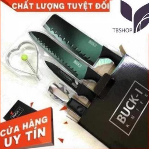 BỘ DAO BUCK - I ĐEN 5 CHI TIẾT [GIÁ SỈ BÁN RẺ]