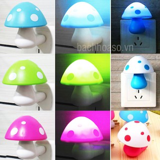Đèn ngủ Hình Nấm Tự Động Sáng khi trời tối